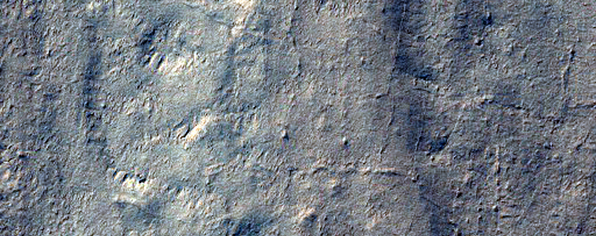Margin of South Polar Layered Deposits
