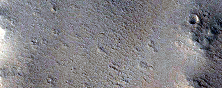 Gullies in Tharsis Tholus Caldera Wall