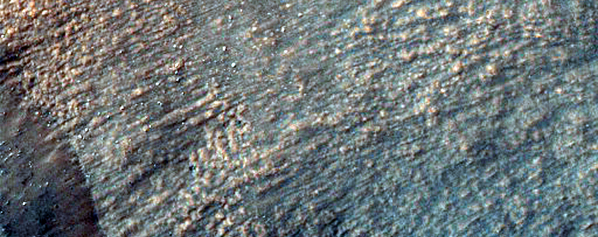 Gullies with Bright Color Deposits