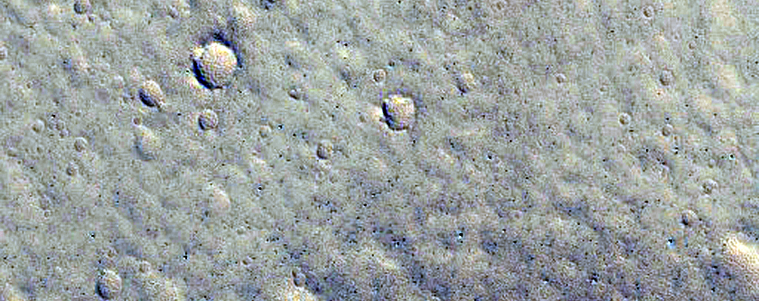 Sample South Wall of Olympus Mons Caldera