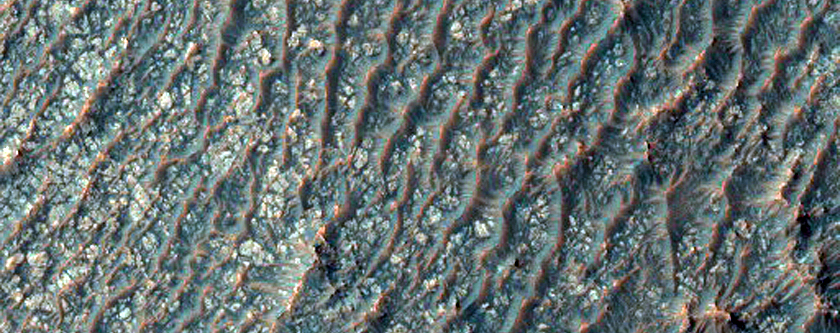Intercrater Flow Feature