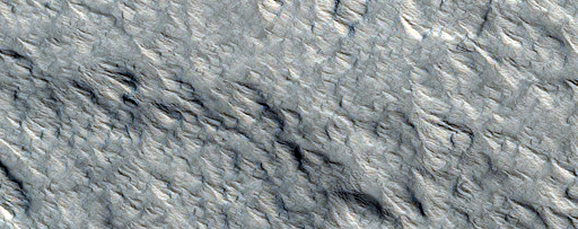 Western Flank of Olympus Mons