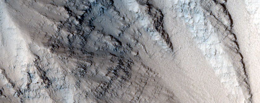 Ophir Chasma North Wall