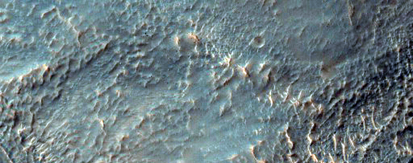 Unnamed Crater in Northwest Argyre Basin