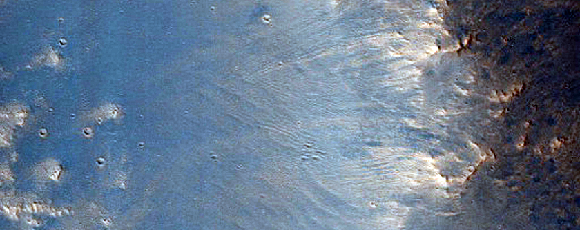 Daedalia Planum Crater