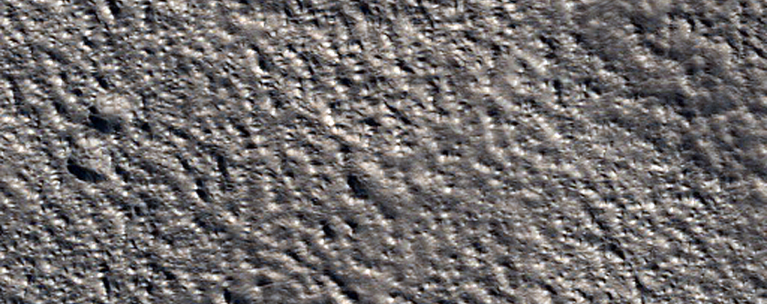 Ejecta Layer in Multiple-Layer Ejecta Crater