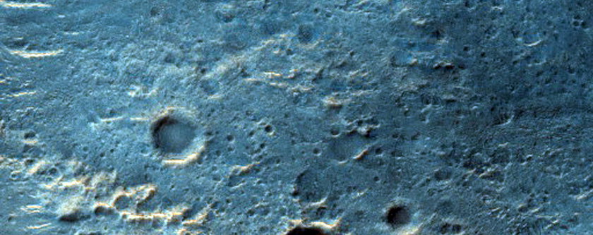 Terra Tyrrhena Hydrated Crater