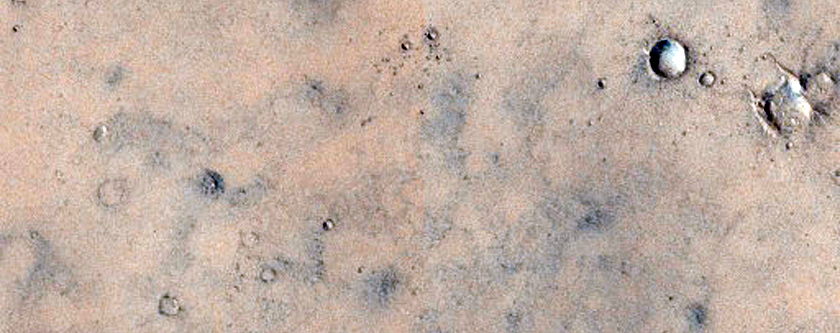 Unusual Albedo Terrain