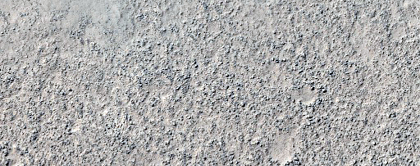 Tikhov Crater Interior Surface