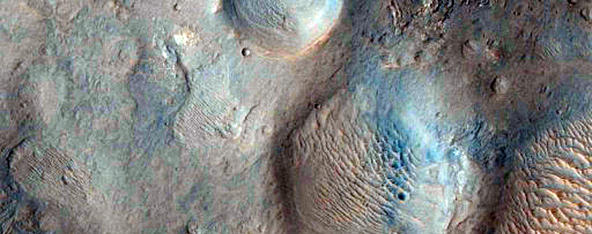 Oudemans Crater Central Uplift