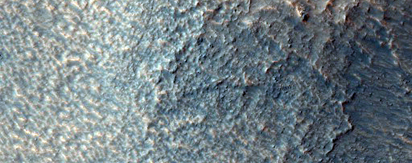 Region Near Terby Crater