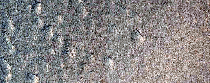Volcano on Sisyphi Planum
