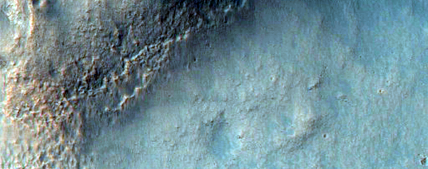 Possible MSL Rover Landing Site: Ariadnes Colles