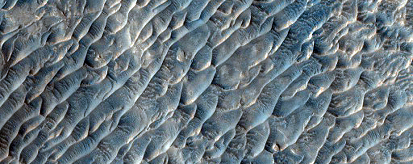 Possible MSL Rover Landing Site - West Candor Chasma