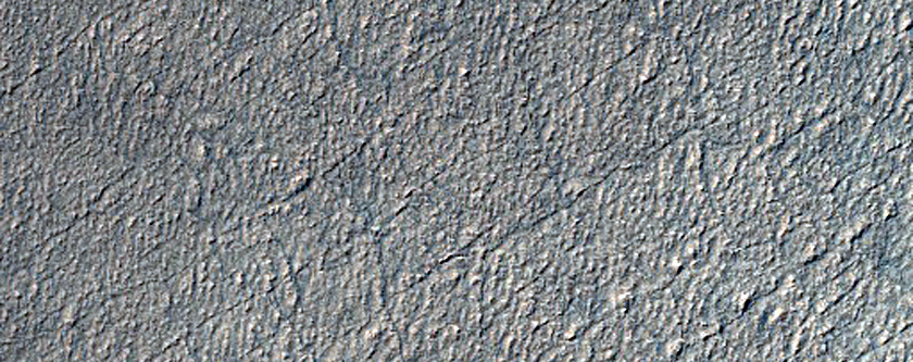 South Polar Layered Deposits Exposed on Northeast Wall of Promethei Chasma