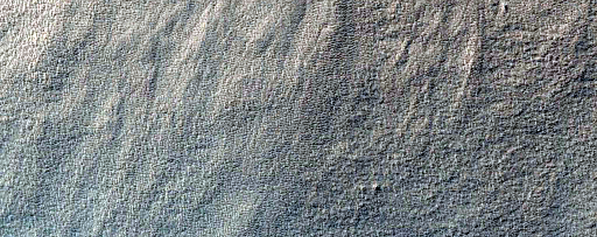 Subset of 61 Gullies Previously Identified in MOC Image M04-01142