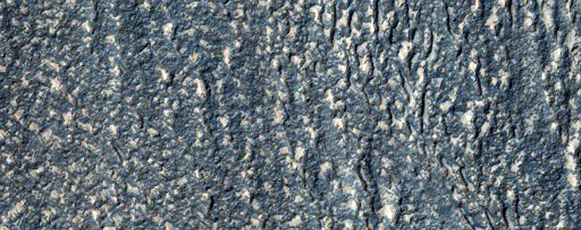 Contact between Apron Material and Massif Wall