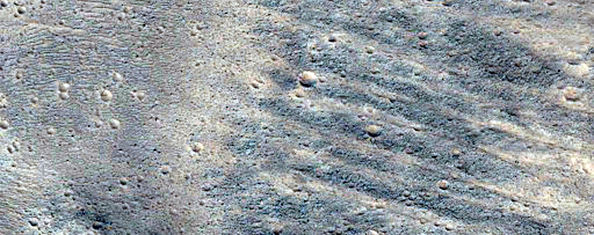 Very Well-Preserved Rayed Crater