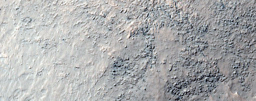 Northeast Rim of Lowell Crater