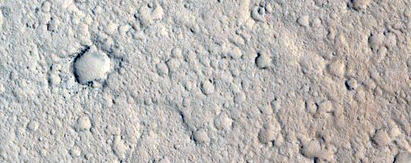 Lava Vent in Elysium Planitia