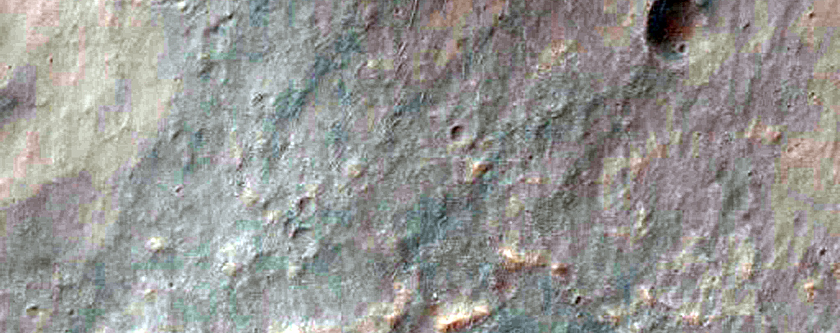 Possible MSL Rover Landing Site - Ariadnes Colles
