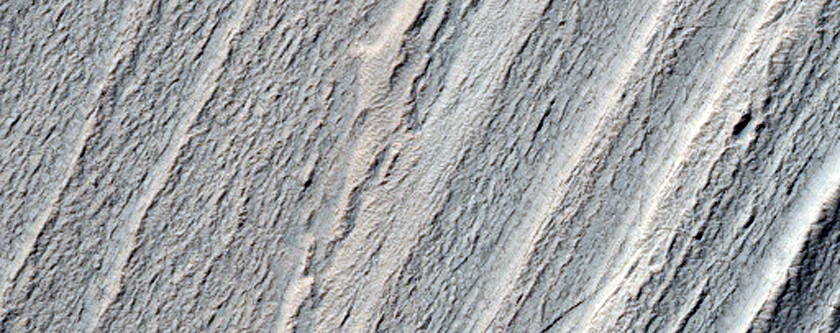 Pits in the South Polar Layered Deposits