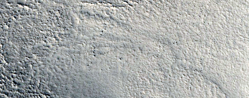 Fretted Terrain Hills in Nilosyrtis Mensae