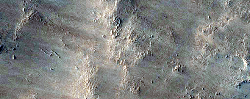 Impact Crater on Flow
