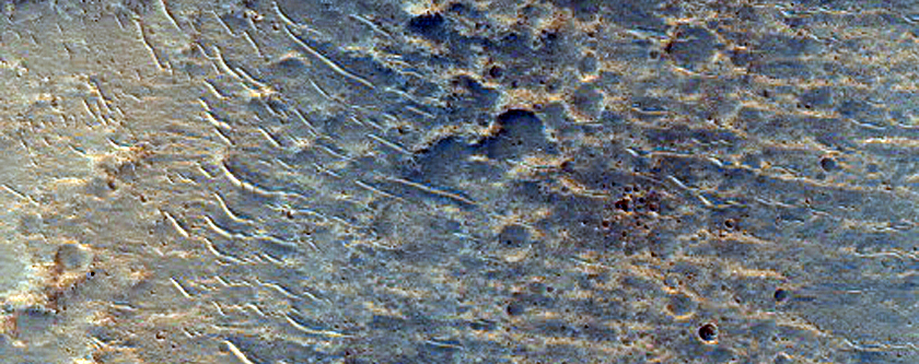 Terra Tyrrhena Crater