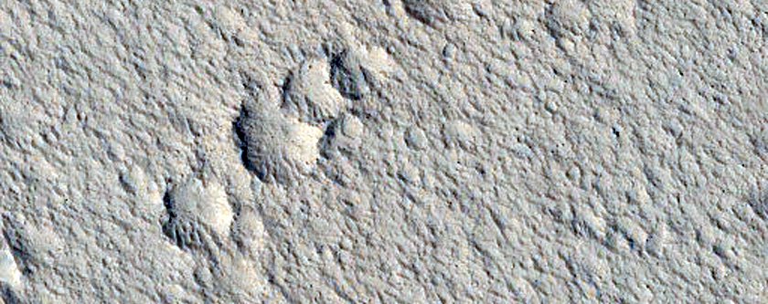 Cratered Region