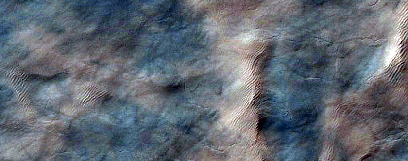 Suess Crater Dunefield