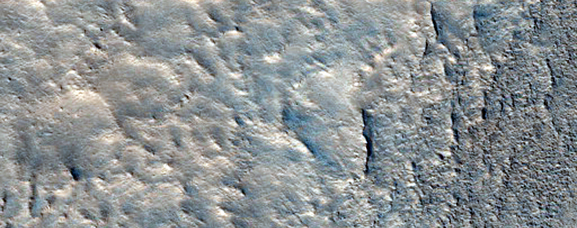 Scarps in Tempe Terra