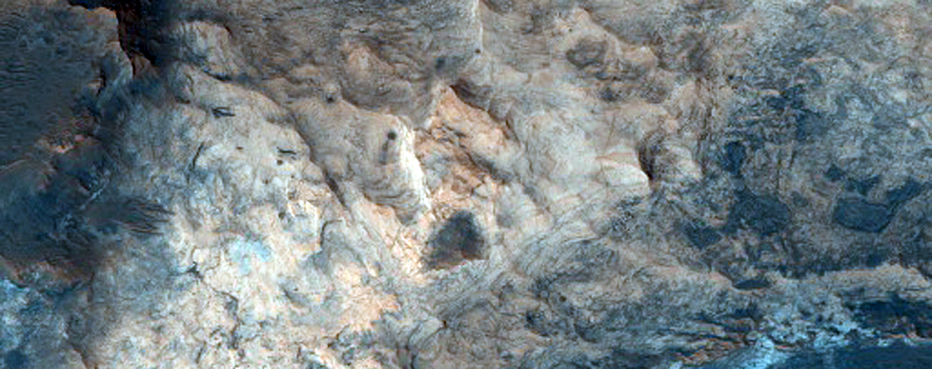 Proposed MSL Site in Mawrth Vallis