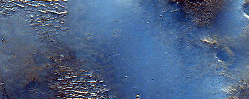 Tyrrhena Terra Crater