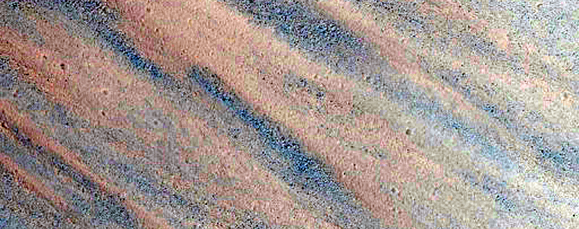 Layering in Upper Walls of Valles Marineris