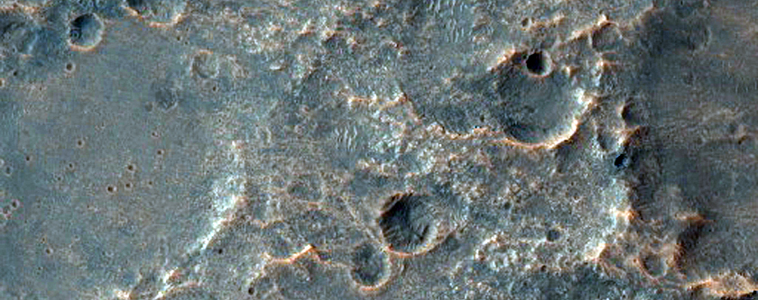Pits Near Coprates Chasma