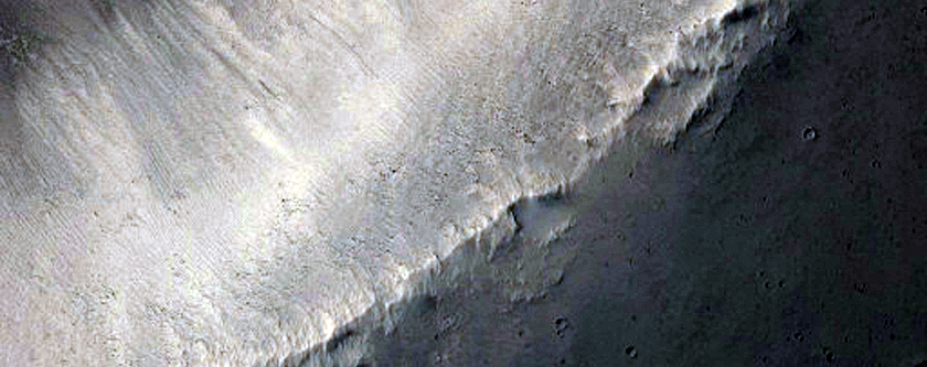Collapse Features Parallel to Canyons