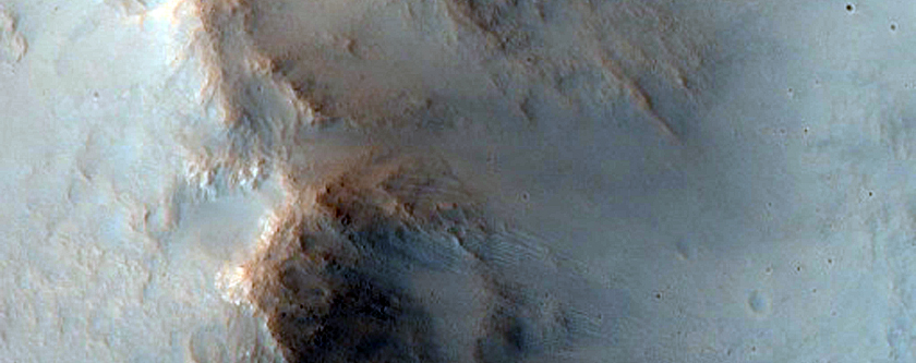 Well-Preserved Beruri Crater with Pitted Floor