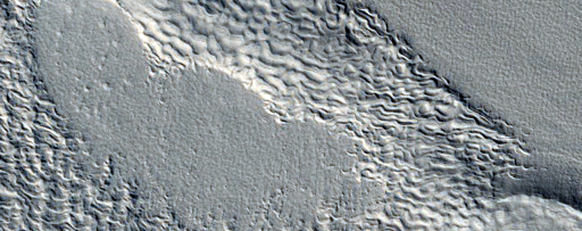 Trough Near Protonilus Mensae