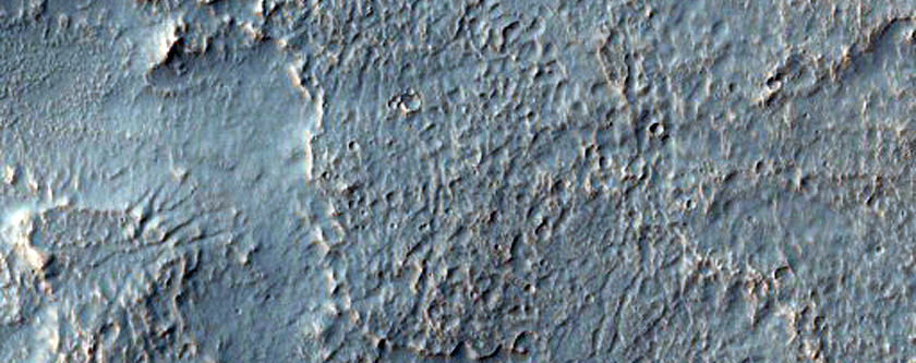 Eroded Lobate Crater Ejecta