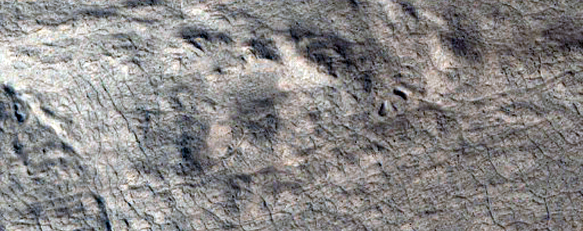 Mesa Scarp in Mamers Vallis