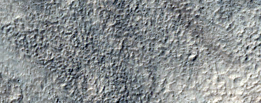 Electris Region Deposit Outcrop along Valleys
