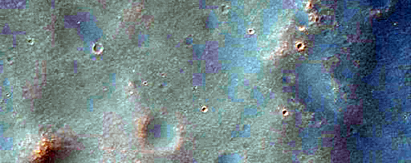 Alluvial Fans in Bakhuysen Crater