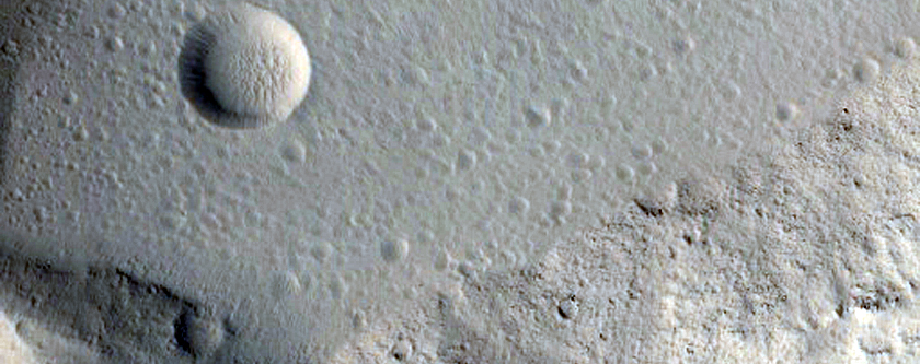 Terrain East of Olympus Mons