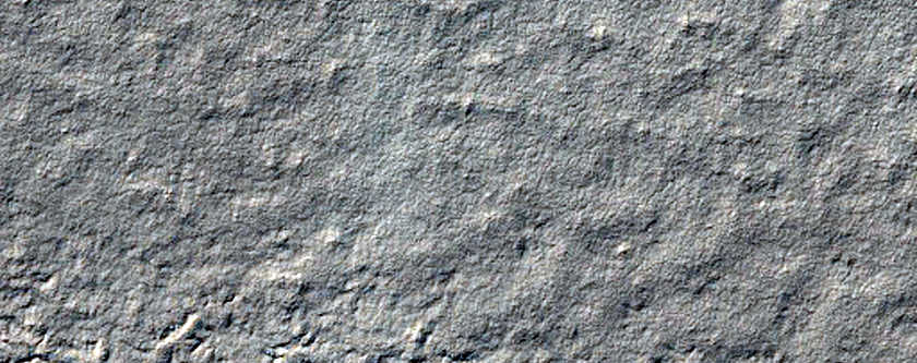 Layered Deposits Within Crater