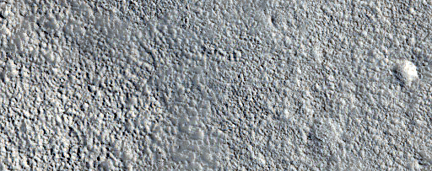Lineated Material in Mamers Valles