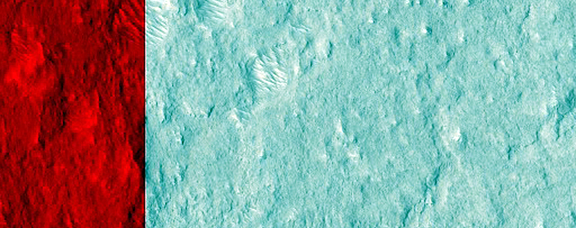 Region of Bedrock Exposure