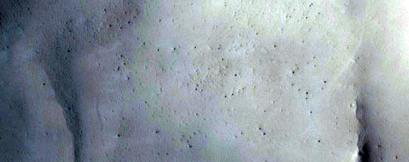 Fresh 6-Kilometer Diameter Unnamed Crater