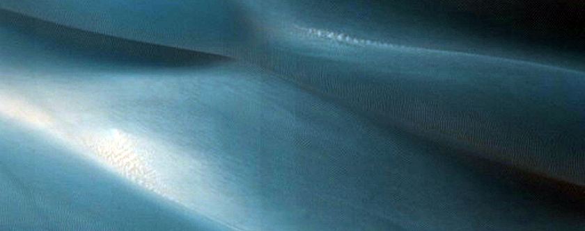 Slope and Chasma Floor Region in Coprates Chasma