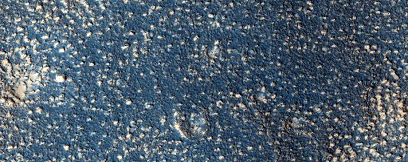Arcadia Planitia Albedo Boundary